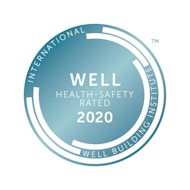 WELL health safety logo