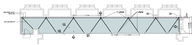 Figure 11 Canopy roof plan